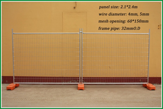 20 years factory welded construction heras temporary fencing